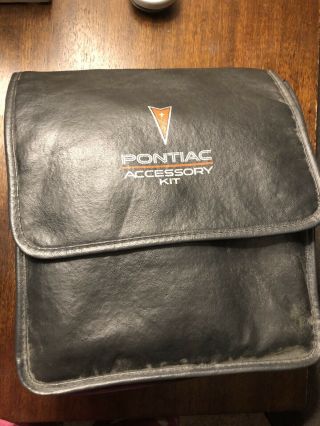 Vintage Pontiac Accessory Roadside Trunk Leather Kit