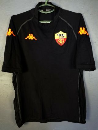 Kappa As Roma 2002/2003 Italy Away Soccer Football Shirt Jersey Maglia Size M