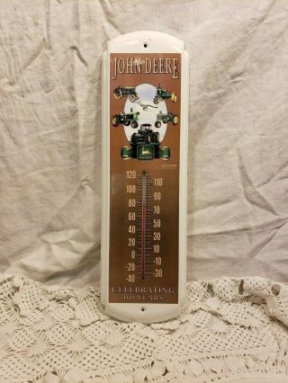 Vintage John Deere Tractor Thermometer - 1997 - Celebrating 160 Years