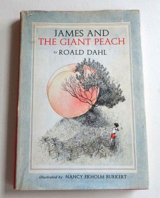 James And The Giant Peach By Roald Dahl Hbdj 1961 St Edition 2nd State Excelent