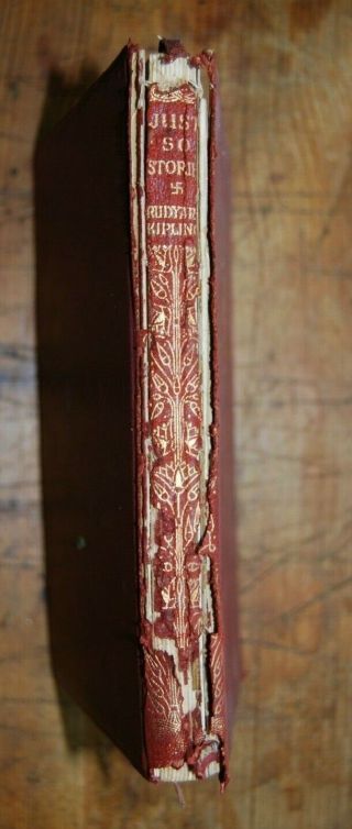 Just So Stories By Rudyard Kipling - Vintage/antiquarian Hardback Book