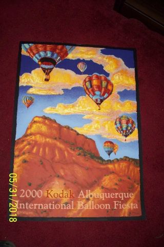 2000 Kodak Albuquerque International Balloon Fiesta Poster