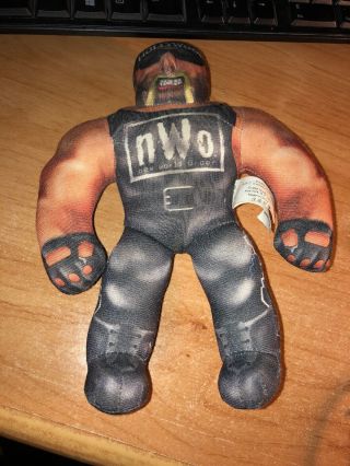 Wcw Nwo Hulk Hollywood Hogan 8 " Bodybasher Toy Biz 1998 Plush Doll