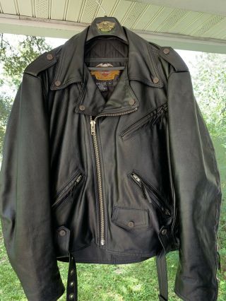 Harley Davidson Men’s Leather Jacket Large
