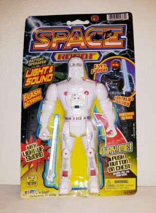 Vtg Space Robot Darth Vader Knockoff Ko Figure Jaru Ja - Ru Action Figure Toy