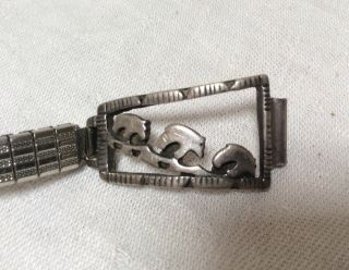 Vintage Sterling Silver Watch Band