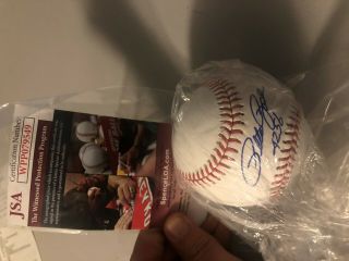 Pete Rose Hand Signed Autographed Inscribed Oml Baseball Guaranteed Authentic