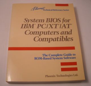 System Bios For Ibm Pc - Xt - At Computers And Compatibles - Vintage - 1990 (cb63)