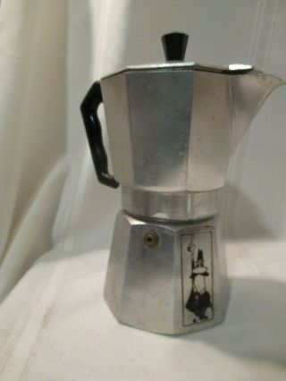 Bialetti Moka Express,  Italy,  Stovetop Espresso Coffee Maker,  Vintage 273