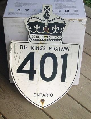 Ontario The Kings Highway Sign Canada Road Route