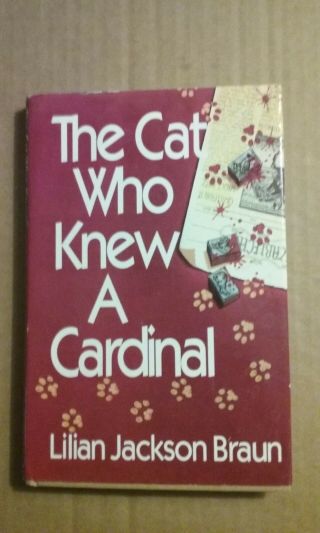 The Cat Who Knew A Cardinal By Lilian Jackson Braun 1991 Hc