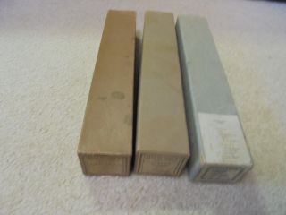 Vintage Three Piano Rolls Small Box Home Onthe Range Duo - Art Artistyle