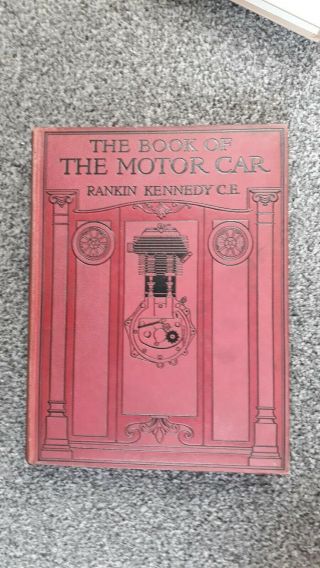 The Book Of The Motor Car Vol 2 By Rankin Kennedy C1920 Motorcycles