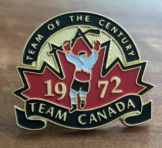 1972 Team Canada Hockey Pin Team Of The Century Paul Henderson Summit Series