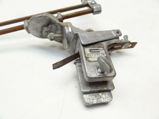 Vintage Granberg File & Guide Chainsaw Sharpener G - 108 file - n - guide Clamp OEM 3
