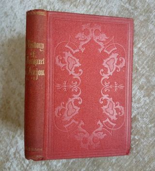 1861 History Of Margaret Of Anjou Jacob Abbott Rare Illus.  Antique Victorian