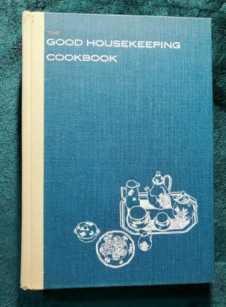 Vintage The Good Housekeeping Cookbook 1963 Hardcover 6th Printing Dorothy Marsh