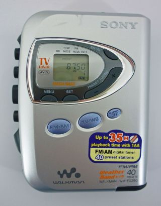 Vintage Sony Walkman Wm - Fx290