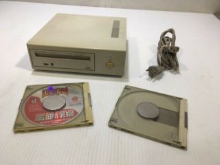 Vintage Nec Intersect Cd - Rom Reader Model Cdr - 73 Computer Drive W Doom Disk
