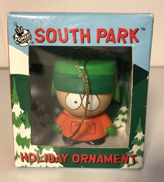 Vintage 1998 South Park Kyle Christmas Holiday Ornament Comedy Central