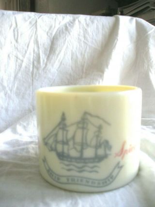 Vintage Early American Old Spice Ship Friendship Shaving Mug -