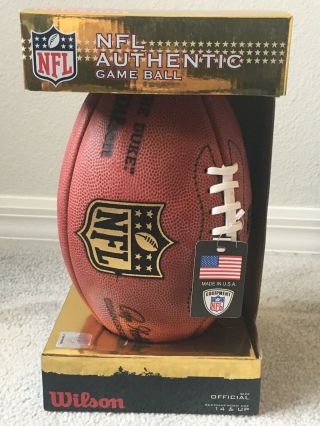 Nfl Authentic Game Ball Signed By Maurice Jones - Drew