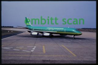 Orig.  Slide Braniff International Airways Douglas Dc - 8 - 62 (n1803) Sao Paulo 1978