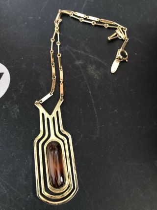Vtg Whiting and Davis Necklace 2