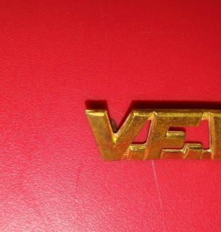 Vintage VFW Pin Veterans Of Foreign Wars Lapel Hat Military Lapel Collectible 2