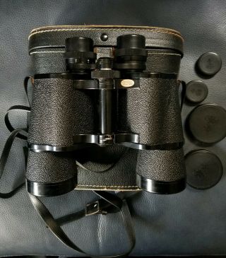 Vintage Tasco Fully Coated Model 306 Binoculars 7x50 With Case