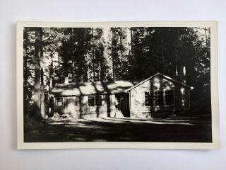 St.  Albans Girl Scout Camp - Tacoma,  Wa - Cabin - Rppc - - Vintage Postcard A65
