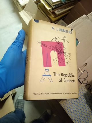 Vintage 1947 Advance " The Republic Of Silence " By A.  J.  Liebling Harcourt Hc Dc