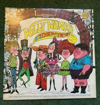 Willy Wonka And The Chocolate Factory Vintage 12 " Vinyl Lp