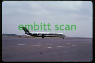 Slide,  Eastern Air Lines Douglas Dc - 9 - 31 (n8984e) At Boston,  1974