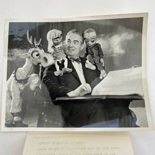 Vintage Press Photo Cbs Tv Still The Fred Waring Show 1953 Puppets