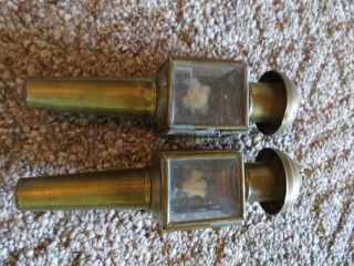 brass train carriage coach sconce 2