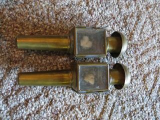 brass train carriage coach sconce 3