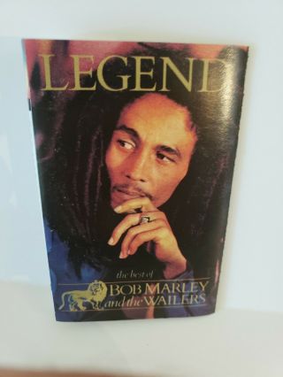 Bob Marley Legend Cassette Tape (best Of Bob Marley And Wailers) Vintage