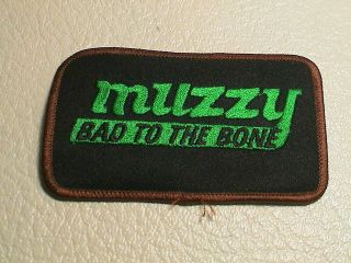 Muzzy Broadheads Bad To The Bone Archery Bow & Arrow Deer Hunting Patch