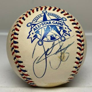 Frank Thomas Signed 1995 All Star Game Baseball Auto Jsa White Sox Hof