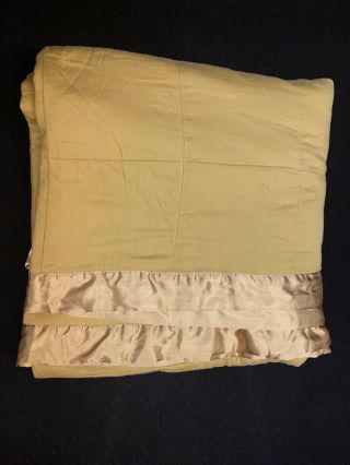 Vintage Gold Home Thermal Home/hospital/couch Blanket Full/queen Size