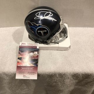 Derrick Henry Signed Tennessee Titans Autographed Mini Helmet Jsa