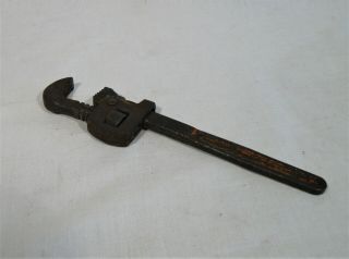 Vintage SIX INCH DROP FORGED PIPE WRENCH 2