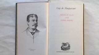 The Masterpieces Of Guy De Maupassant Vol I Pierre Et Jean & Other Stories 1968 2