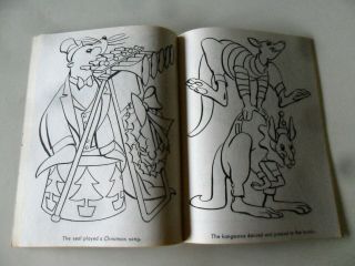 Christmas At The Zoo Coloring Book Vintage 1986 Creative Child Press 3