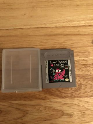 Gameboy Boomers Adventure In Asmik World Nintendo Game Boy Vintage Video Game