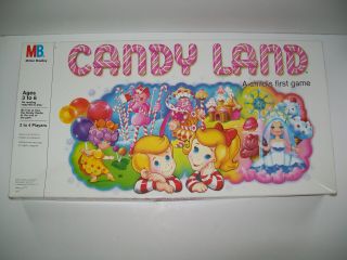 Vtg 1984 Milton Bradley Candy Land Candyland Board Game / 100 Complete