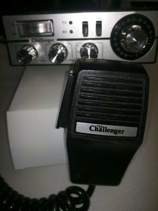 Trs Challenger Model 460 40 - Channel Mobile Cb Transceiver Vintage