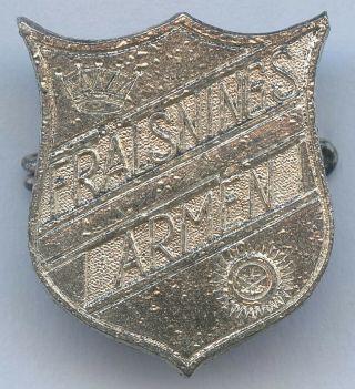 Sweden Vintage Salvation Army Badge Pin Grade