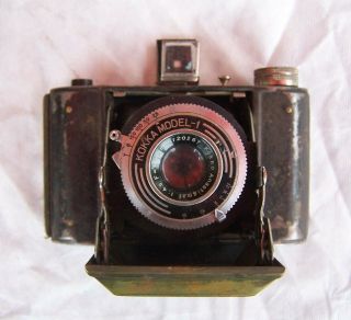 Vintage Kokka Model 1 Camera,  Kokka Anastigmat 4,  5/7,  5cm First Model - 1,  No Resr